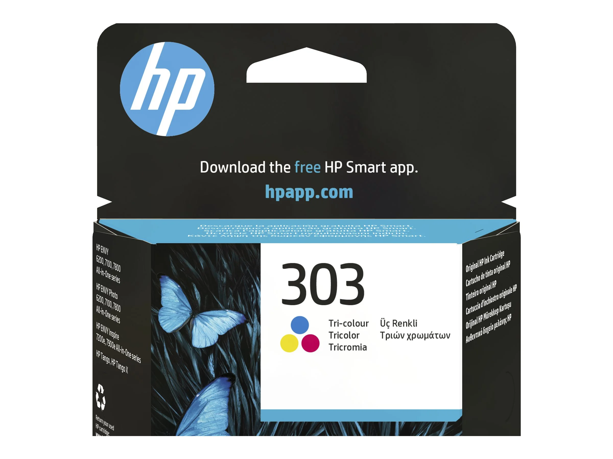 HP 303 Tinte dreifarbig