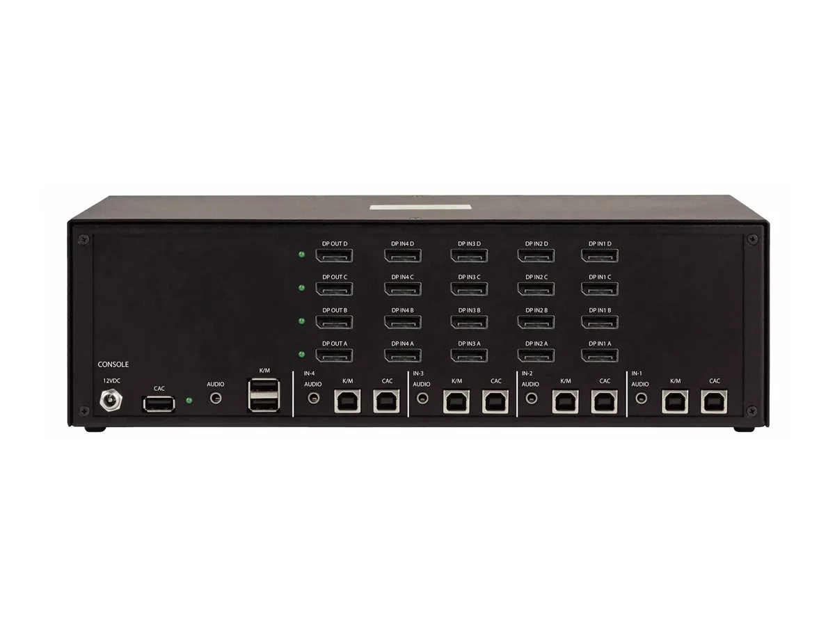 STARTECH 4-Port KVM Switch NIAP CAC