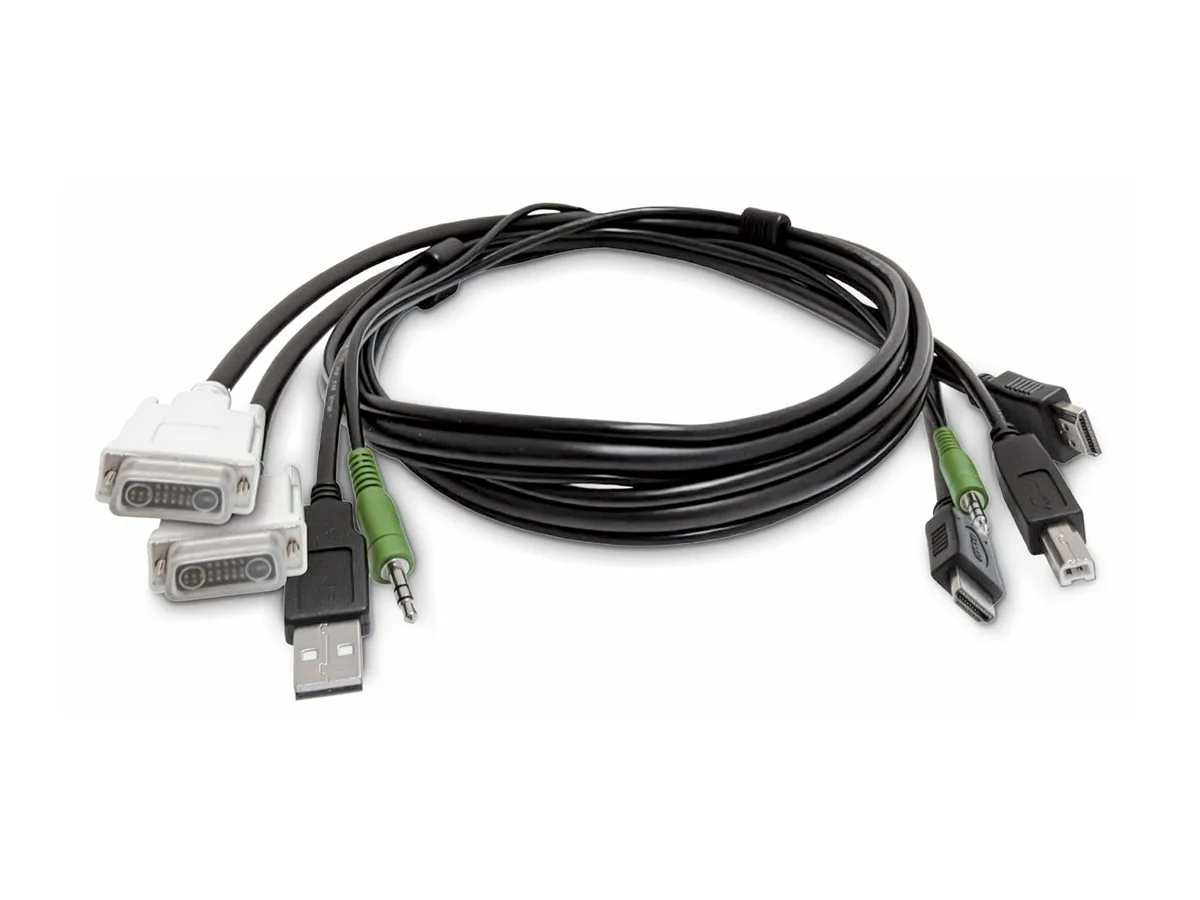 STARTECH 2x DVI zu 2x HDMI KVM Kabel