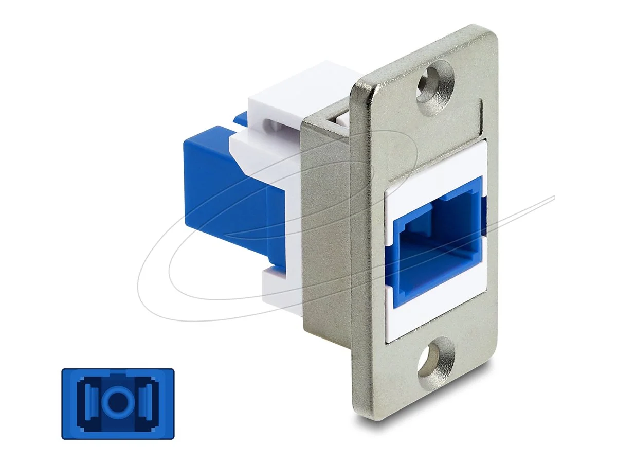 DELOCK Panel Mount SC Simplex Buchse zu