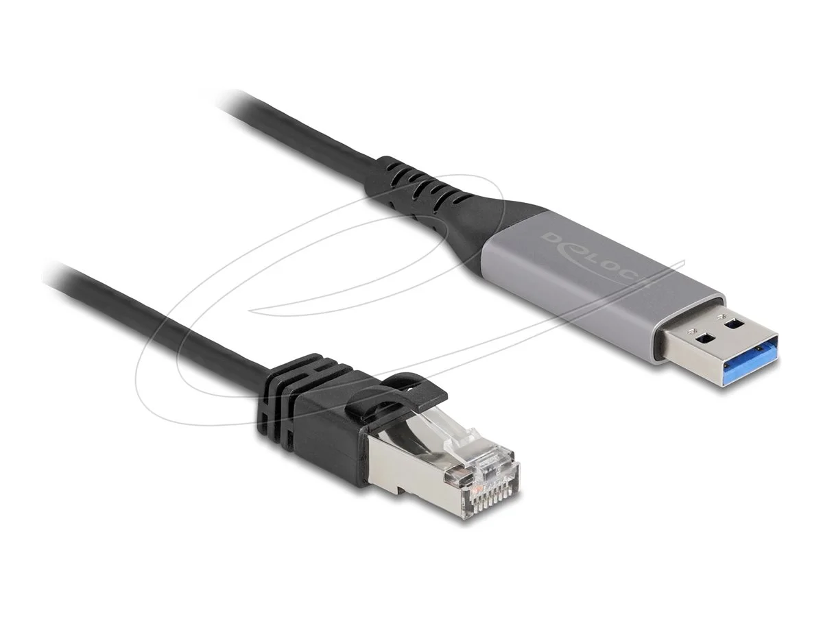 DELOCK USB LAN Kabel Typ-A zu RJ45 2m