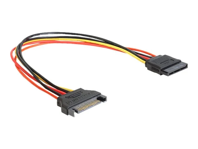 DELOCK Kabel Power SATA 15 Pin Stecker