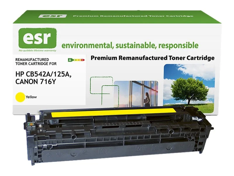 ESR cartr HP CB542A ylw reman 1.4k