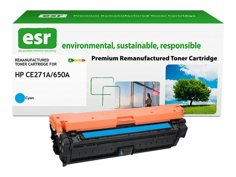 ESR cartr HP CE271A cyn reman 15k
