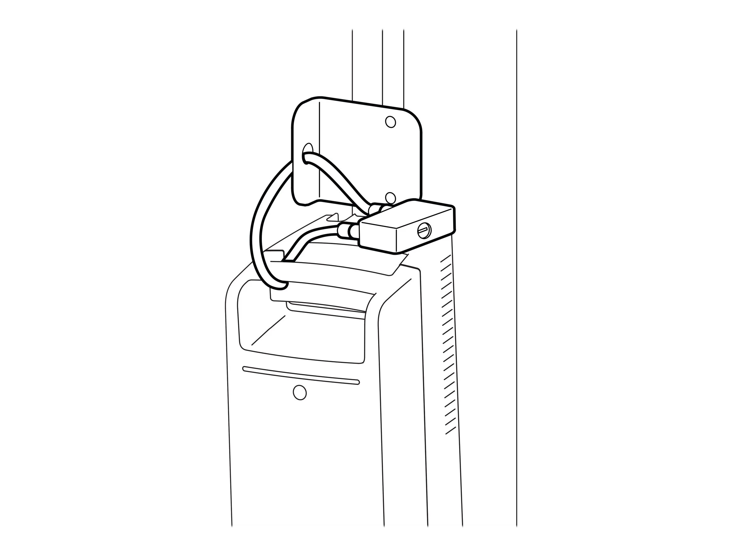 ERGOTRON Security Bracket and Lock Kit