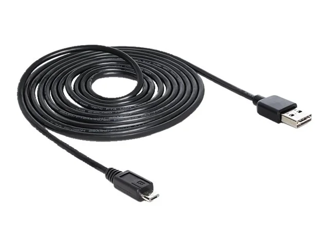 DELOCK Kabel EASY USB 2.0-A > Micro-B 3m