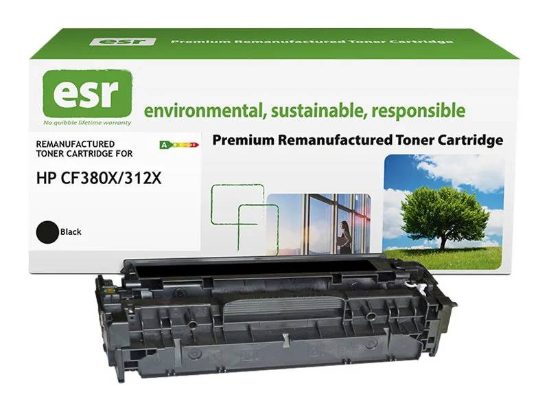 ESR cartr HP CF380X blk reman 4.4k