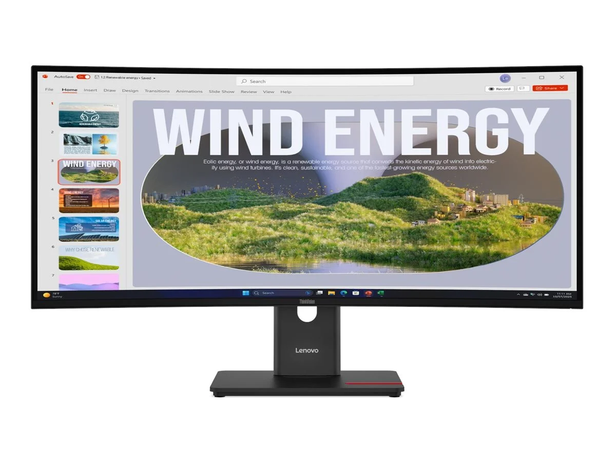 LENOVO ThinkVision T34WD-40 86,36cm TS