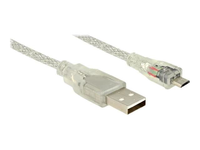 DELOCK Kabel USB 2.0 Typ-A > Micro-B 1 m