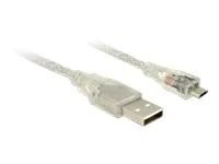 DELOCK Kabel USB 2.0 Typ-A > Micro-B 3 m