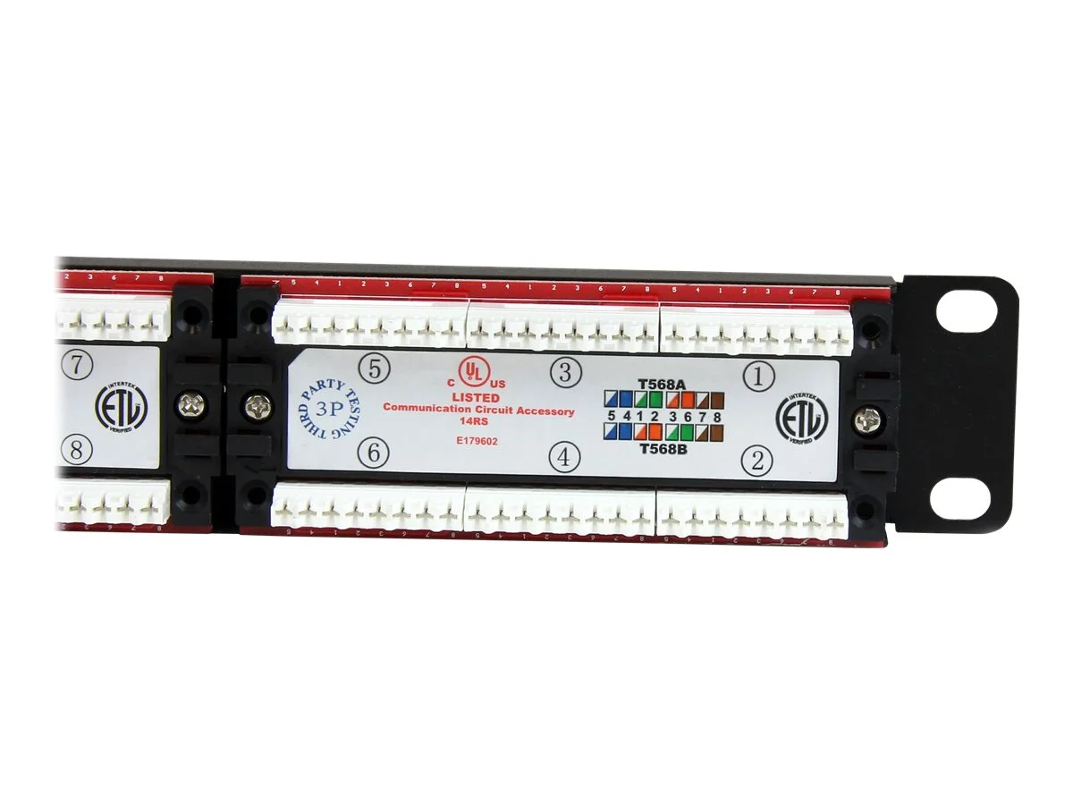 STARTECH Patchpanel Cat 6 24 Port 1 HE z