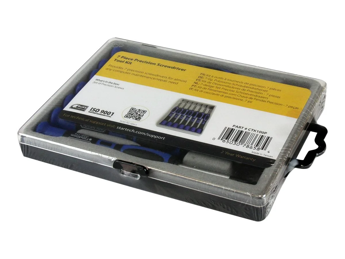 STARTECH 7 Piece Screwdriver Tool Kit