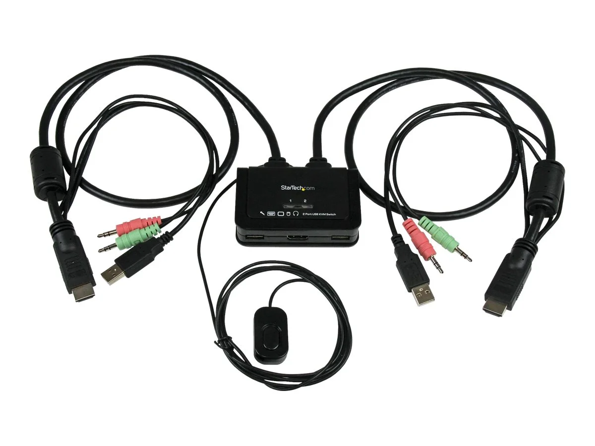 STARTECH 2 Port USB HDMI KVM Switch