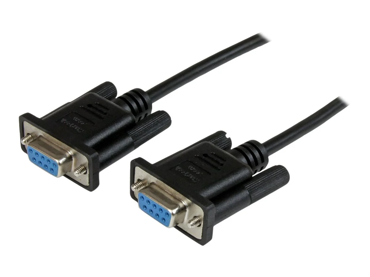 STARTECH 2m Black DB9 Null Modem Cable
