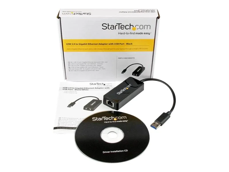 STARTECH USB31000SPTB USB 3.0 to Gigabit