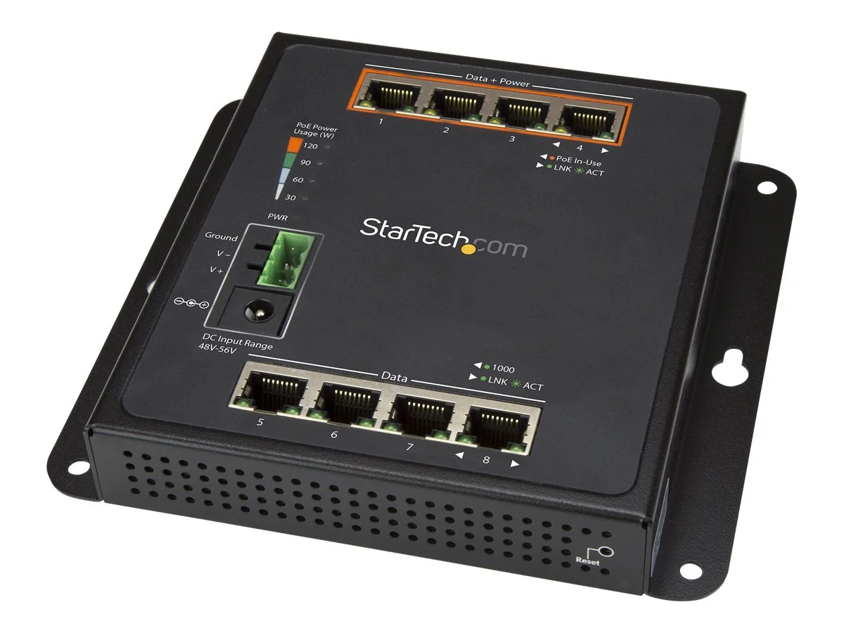STARTECH.COM 8 Port POE Managed Ethernet