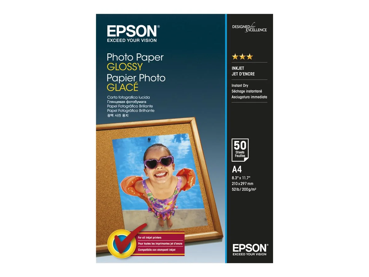 EPSON Photo Paper Glossy A4 50 sheets