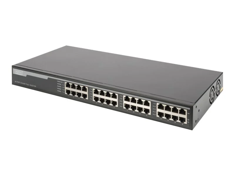 DIGITUS 16 Port Gigabit PoE+ Injektor