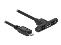 DELOCK Kabel USB 2.0 Micro-B zum Einbau