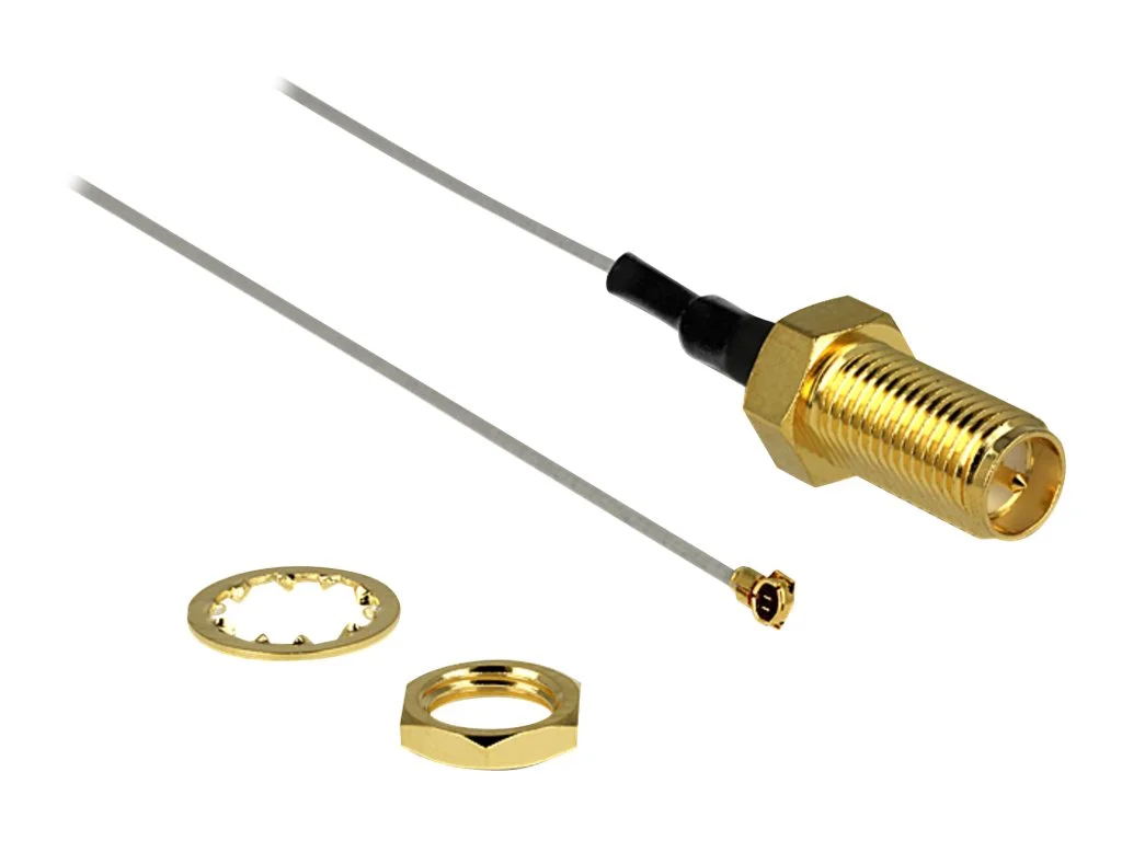DELOCK Antennenkabel RP-SMA zum Einbau