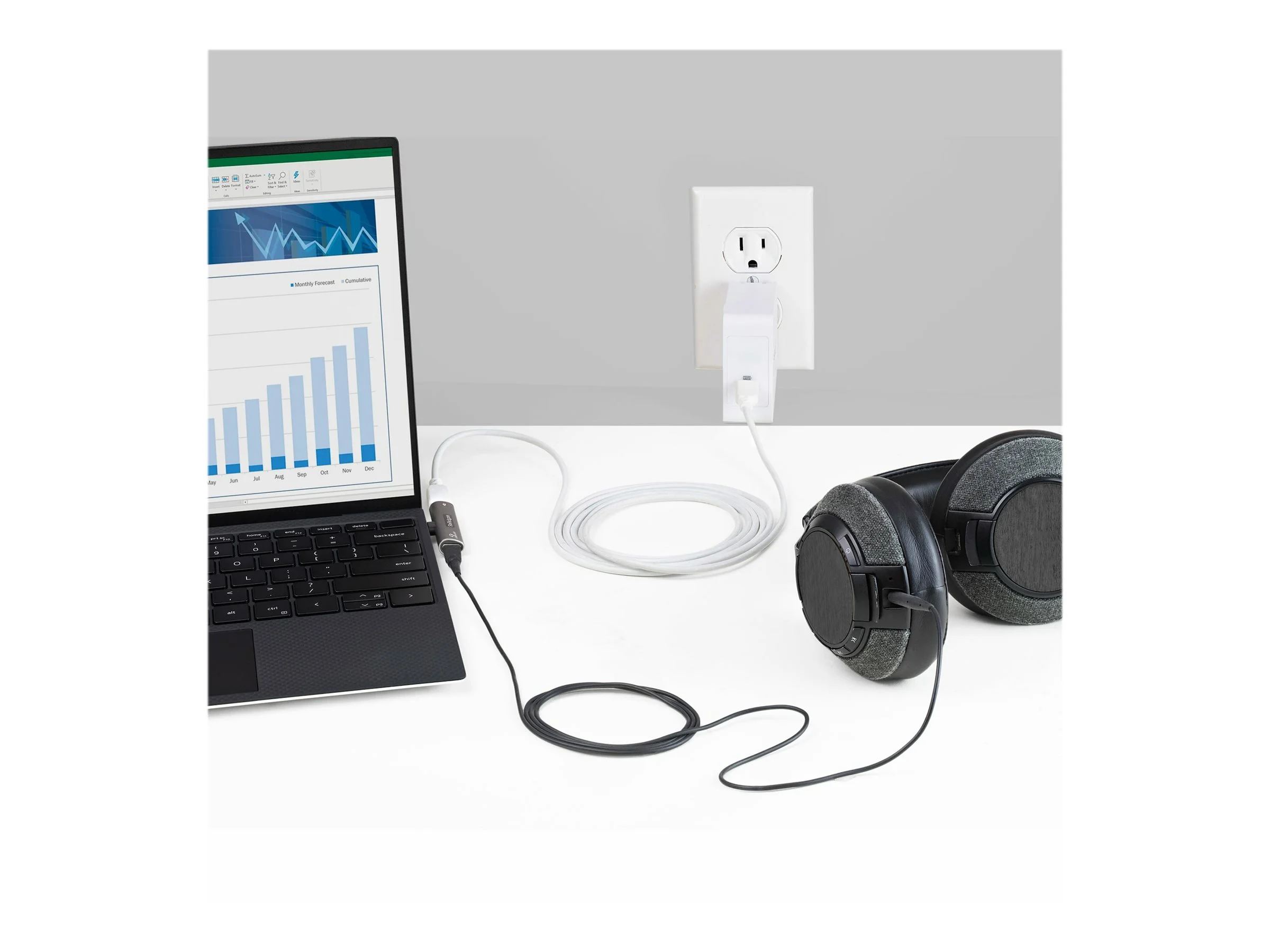 STARTECH USB-C Audio & Ladeadapter