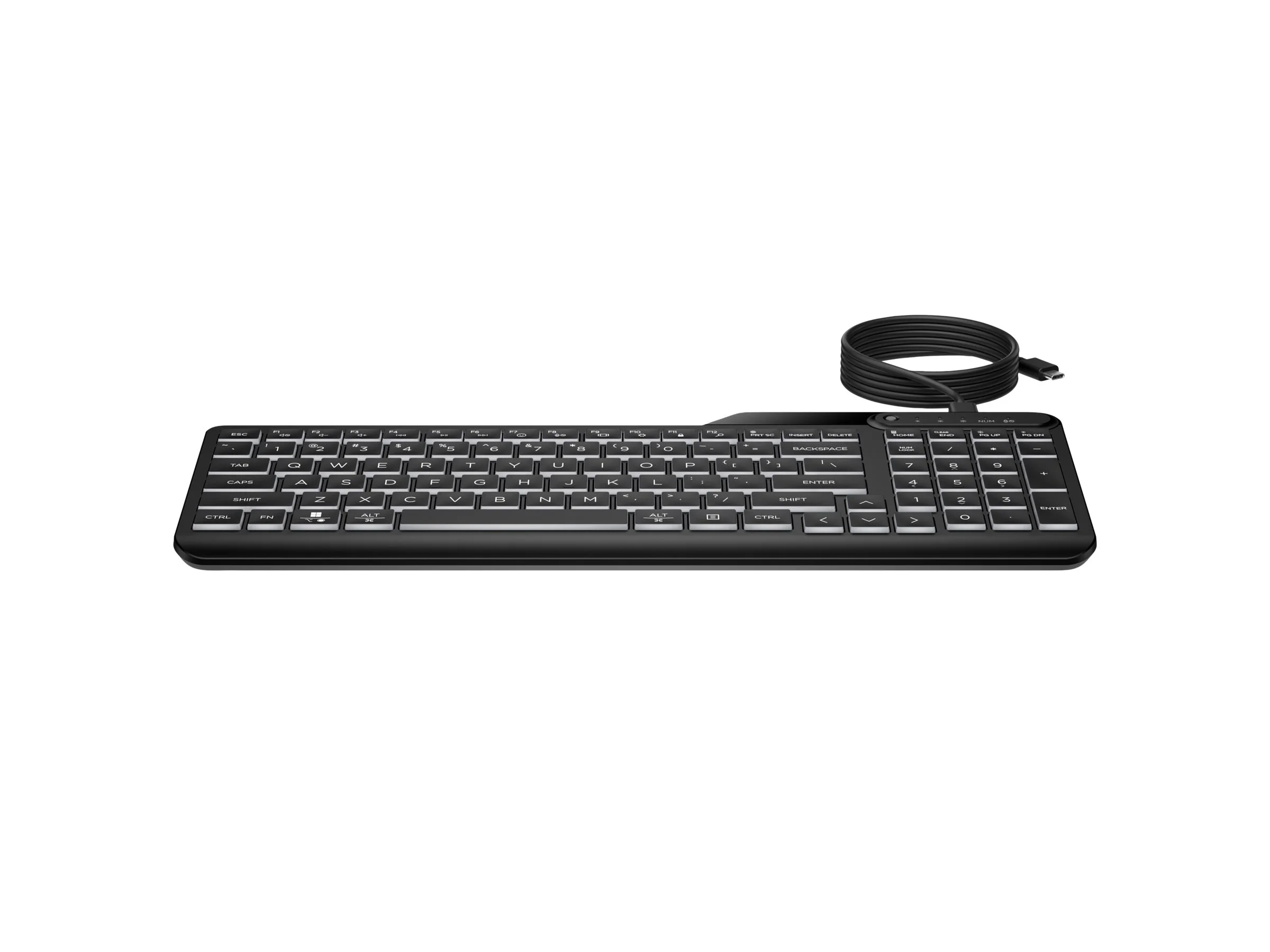 HP 400 Backlit Wired Keyboard (P)