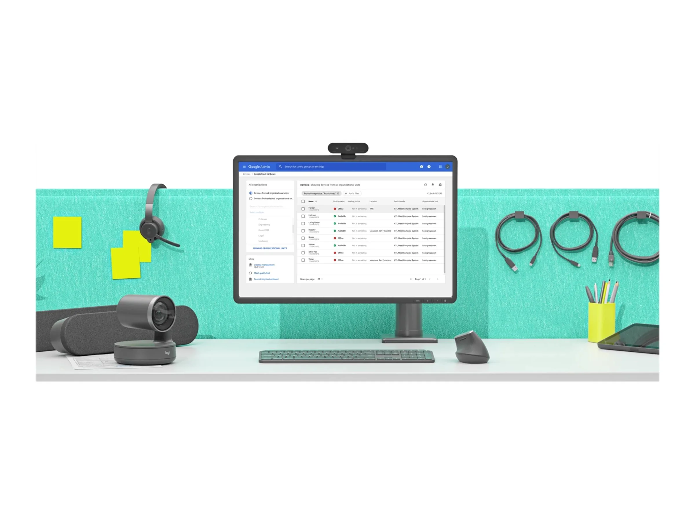 LOGI Medium Room with Tap + Rally + NUC