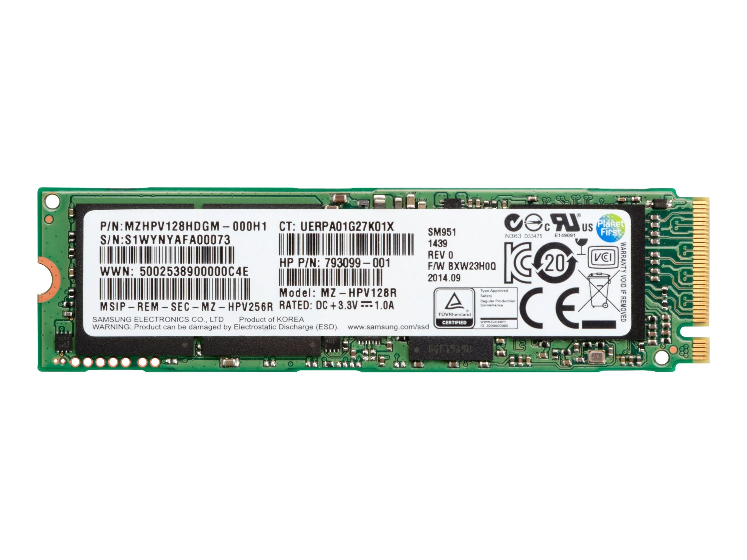 HP Z Turbo Drive 512GB TLC Z8 G4 SSD Kit