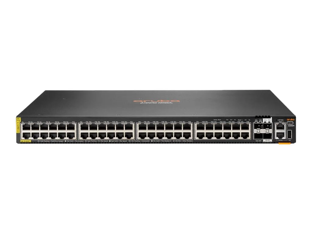HPE Aruba 6200M 48G CL4 PoE 4SFP+ Sw