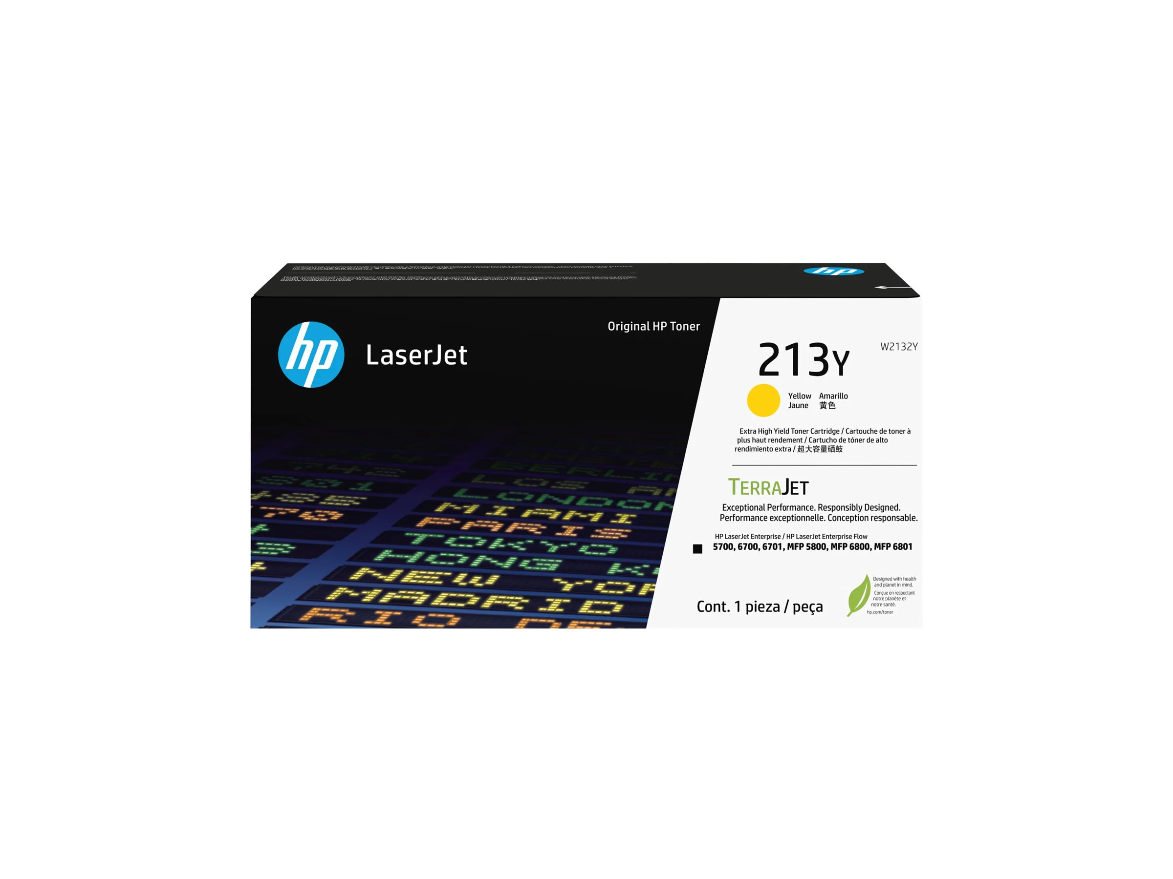 HP 213Y Ylw Original LaserJet Toner Crtg
