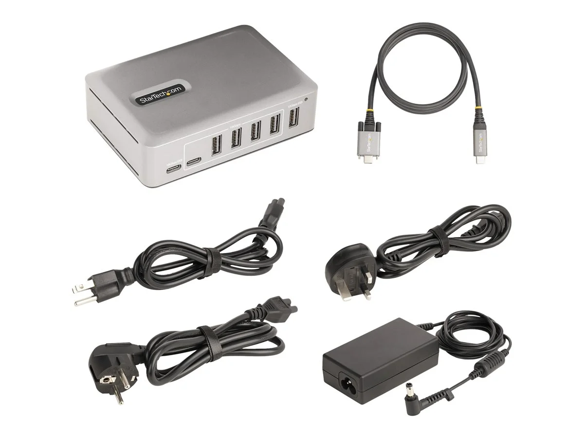 STARTECH 7-Port USB-C Hub mit Netzteil
