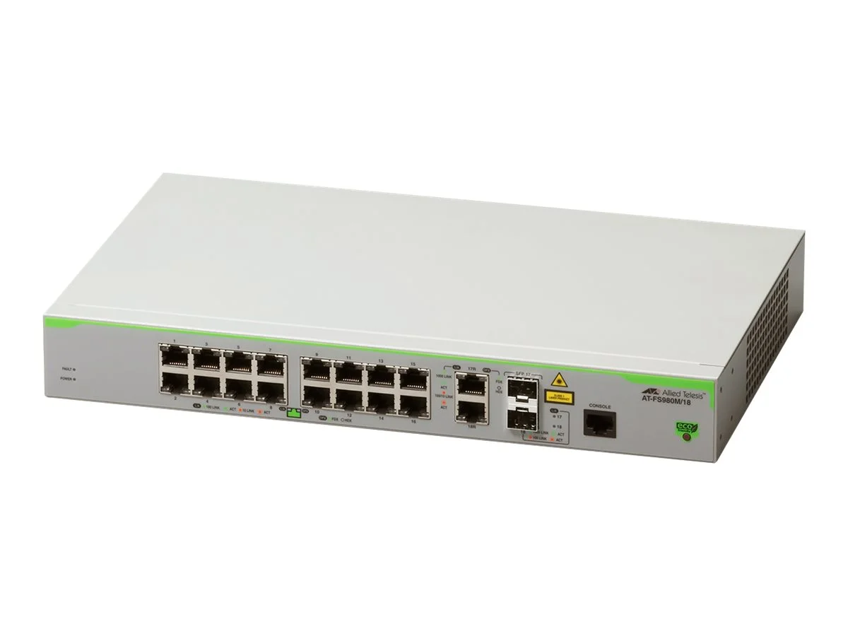 ALLIED 16x10/100T ports & 2x combo ports