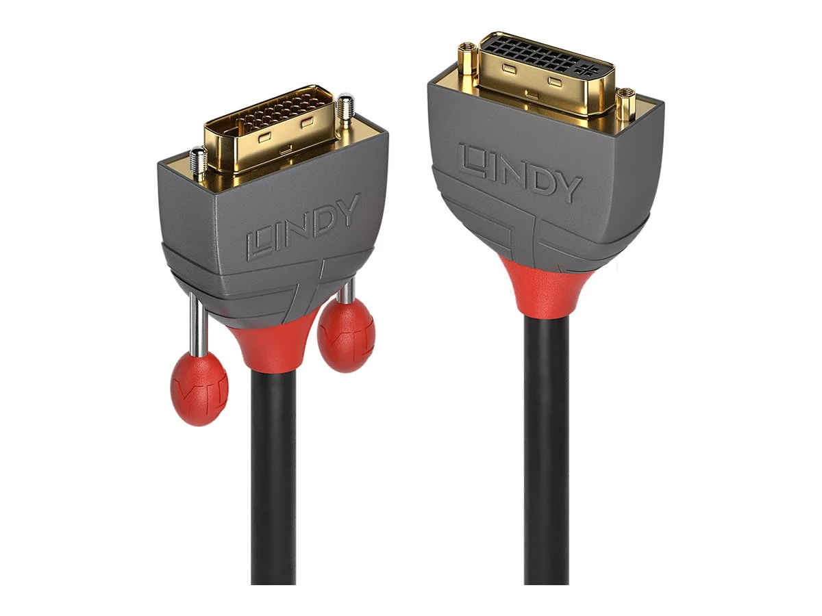 LINDY 2m DVI-D DualLink Verl. AnthraLine
