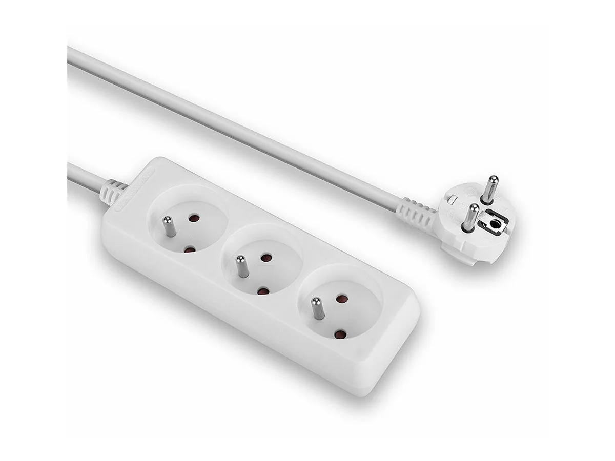 LINDY 3-fach Steckdosenleiste FR