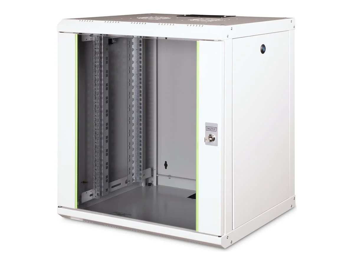 DIGITUS Wandschrank 12HE grau 48,3cm