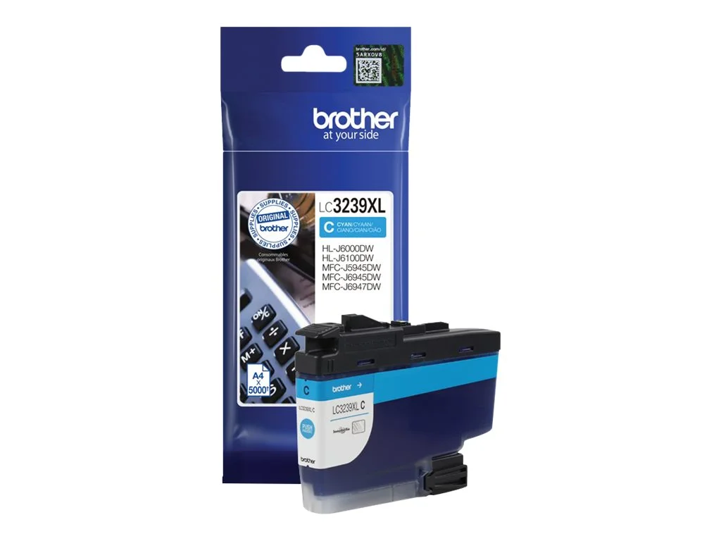 BROTHER LC-3239XLC Tintenpatrone Cyan