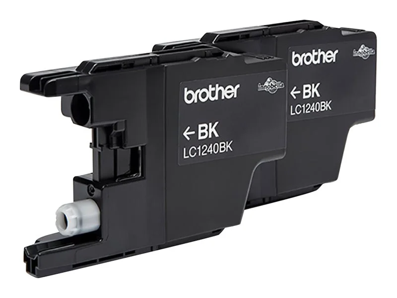 BROTHER LC1240BKBP2DR Twinpack schwarz