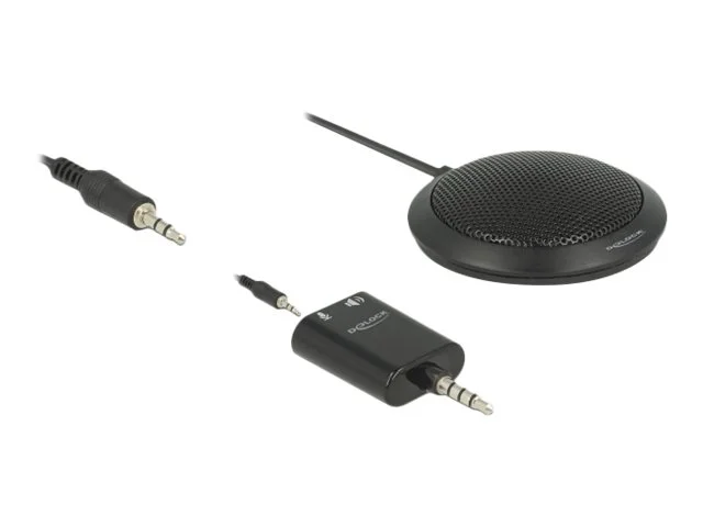 DELOCK Kondensator Tisch Mikrofon Klinke