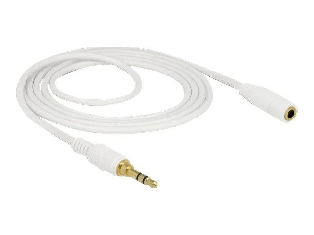 DELOCK Klinkenverlängerungskabel 2 m w