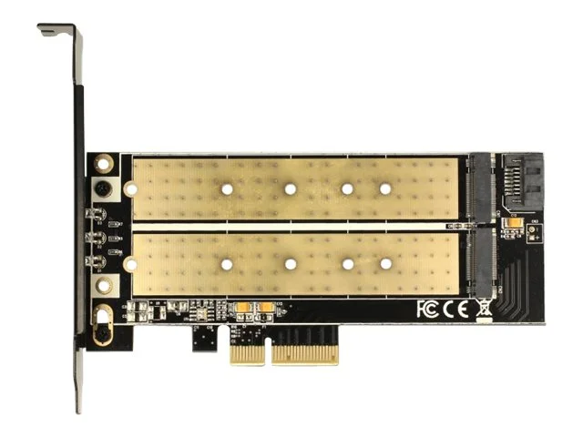DELOCK PCIe x4 Karte > 1 x M.2 Key B