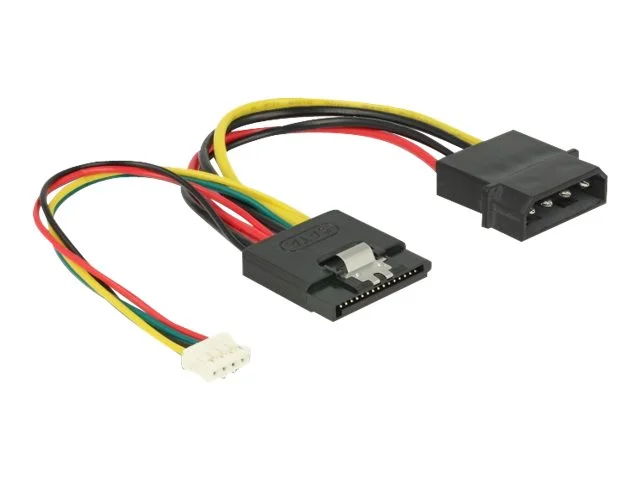 DELOCK StromKabel SATA 15 Pin > 4 Pin
