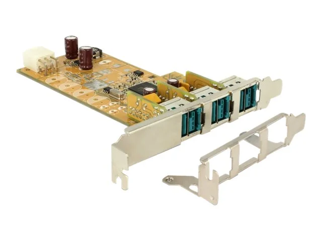 DELOCK PoweredUSB PCIe Karte > 3 x 12 V