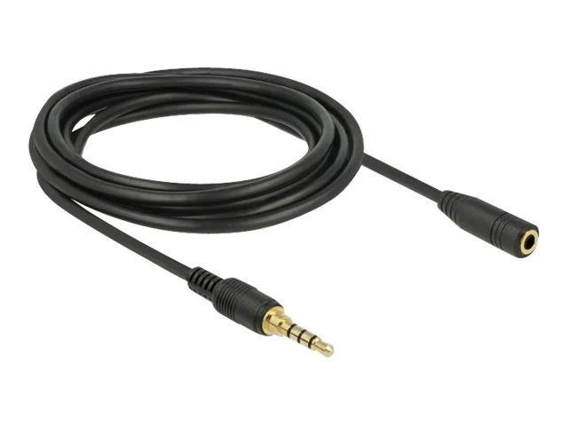 DELOCK KlinkenverlängerungsKabel 3 m