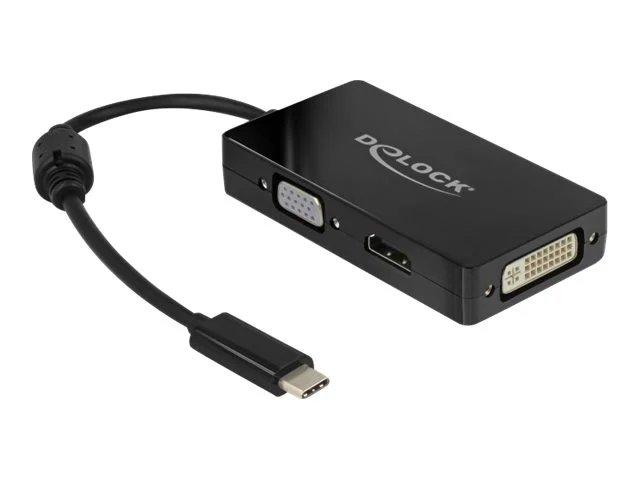 DELOCK Adapter USB Type-C>VGA/HDMI/DVI b