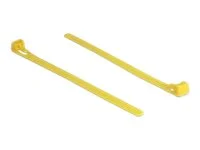 DELOCK Kabelbinder L 150 x B 7,5 mm gelb