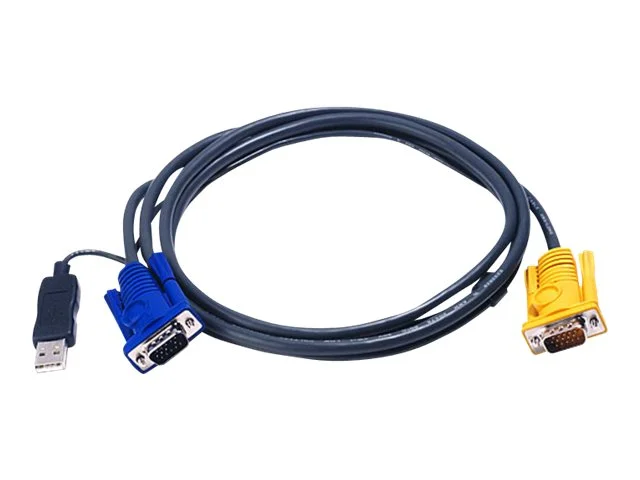 ATEN 2L-5206UP KVM-Kabel VGA USB 6m