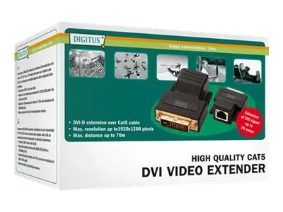 DIGITUS DVI Extender Cat5 50m