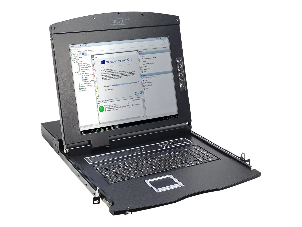 DIGITUS Modulare Konsole 43,2cm TFT IT