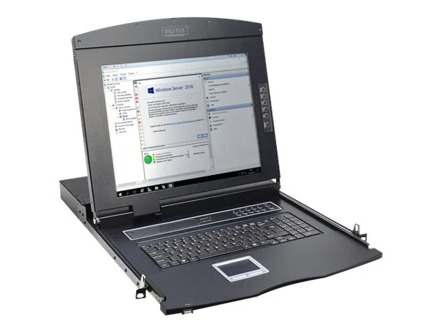 DIGITUS Modulare Konsole 43,2cm TFT UK