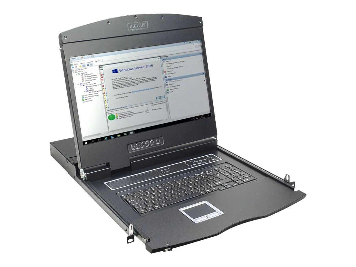 DIGITUS Modulare Konsole 48,3cm TFT ES